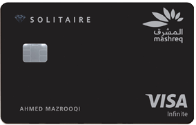 Mashreq Solitaire Card- Bankbychoice