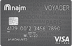 Najm Voyager Platinum Credit Card