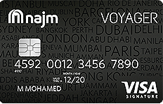Najm Voyager Signature Credit Card