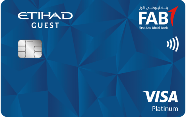 FAB Etihad Guest Platinum Credit Card<br> 