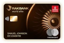 Emirates Skywards World Elite Mastercard Credit Card 