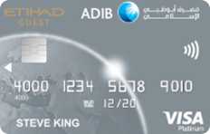 ADIB Eithad Visa Platinum Card- Bankbychoice