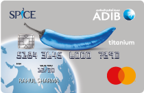 ADIB Spice Card- Bankbychoice