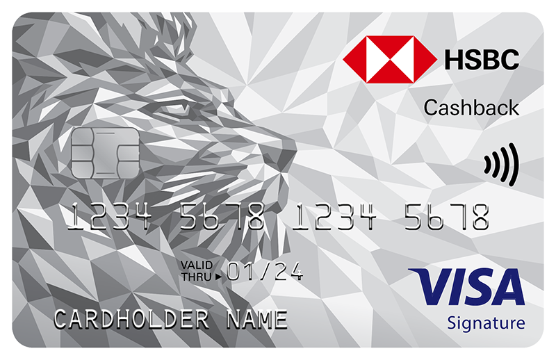 hsbc cashback credit card 